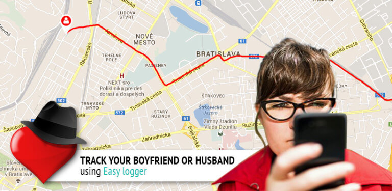 How do I track my boy friend or husband